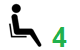 4 seats